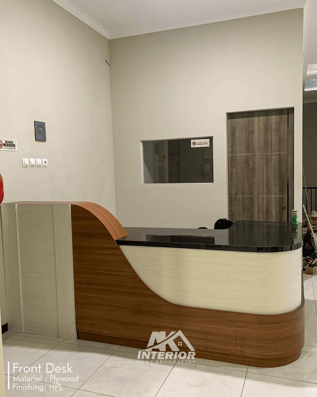Front desk